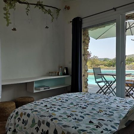 Bed and Breakfast Chez Nathalie Et Raphael Grane Exterior foto