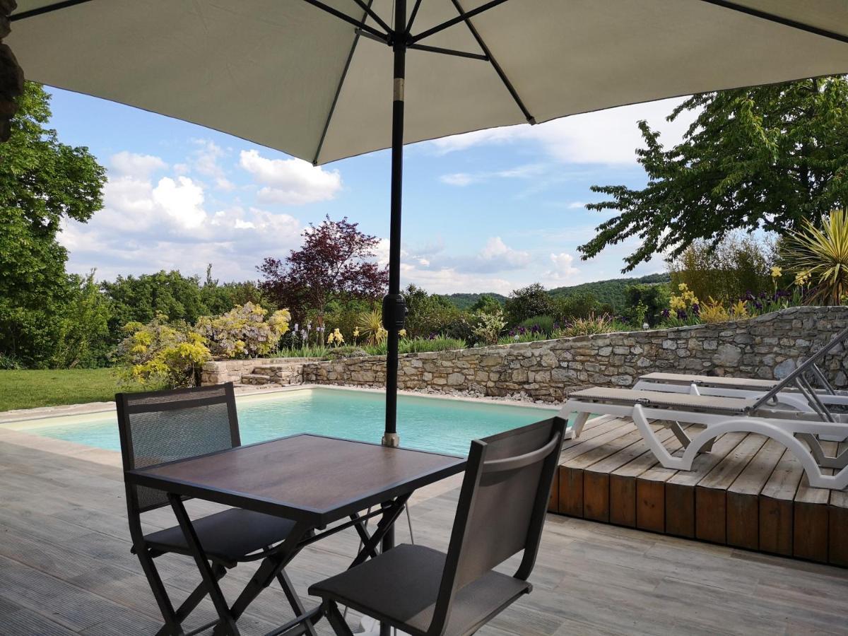 Bed and Breakfast Chez Nathalie Et Raphael Grane Exterior foto