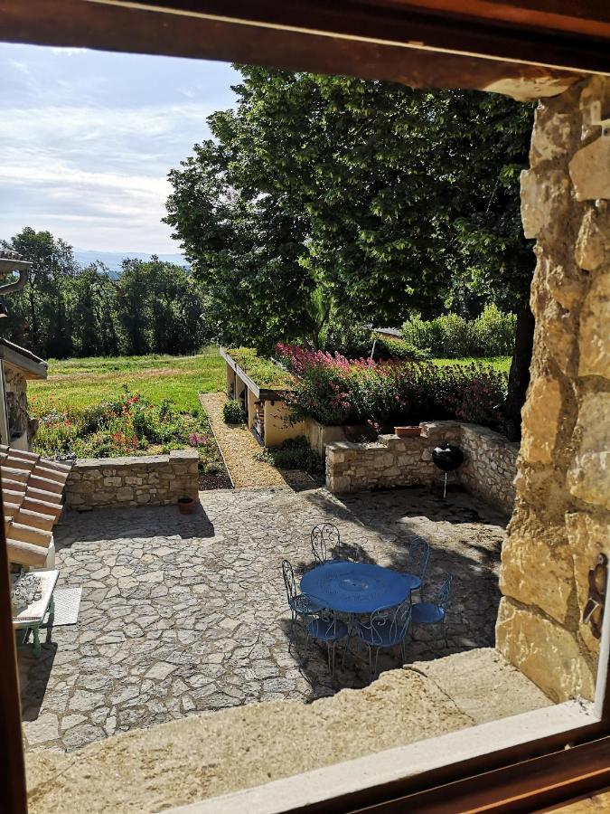 Bed and Breakfast Chez Nathalie Et Raphael Grane Exterior foto